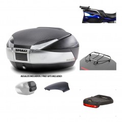 Rear trunk + mounting hardware + accessories  SH48