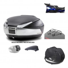Rear trunk + mounting hardware + accessories  SH48