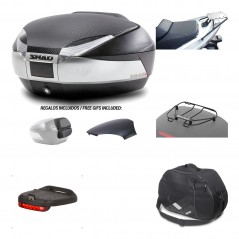SHAD Baul trasero + herraje montaje accesorios SH48 KIT-180438