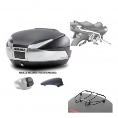 SHAD Baul trasero + herraje montaje parrilla portabultos superior SH48 KIT-180440