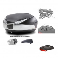 SHAD Baul trasero + herraje montaje accesorios SH48 KIT-180441