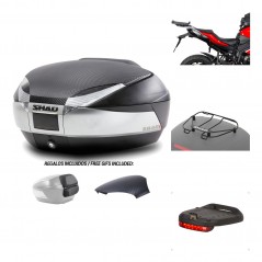 SHAD Baul trasero + herraje montaje accesorios SH48 KIT-180491