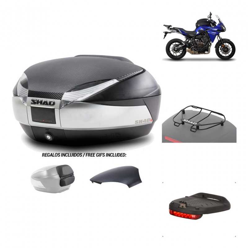 Rear trunk + mounting hardware + accessories  SH48