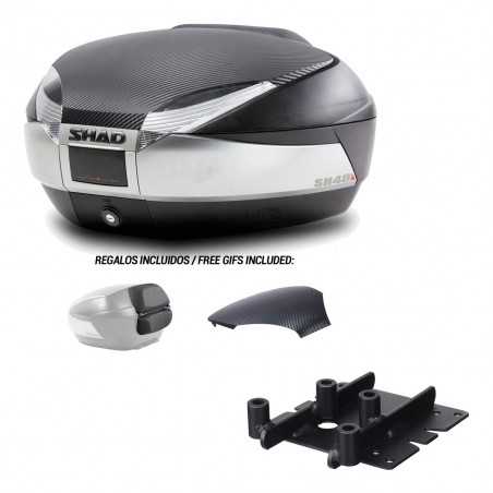 SHAD Baul trasero + herraje montaje SH48 KIT-180244