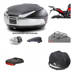 SHAD Baul trasero + herraje montaje accesorios SH48 KIT-180493