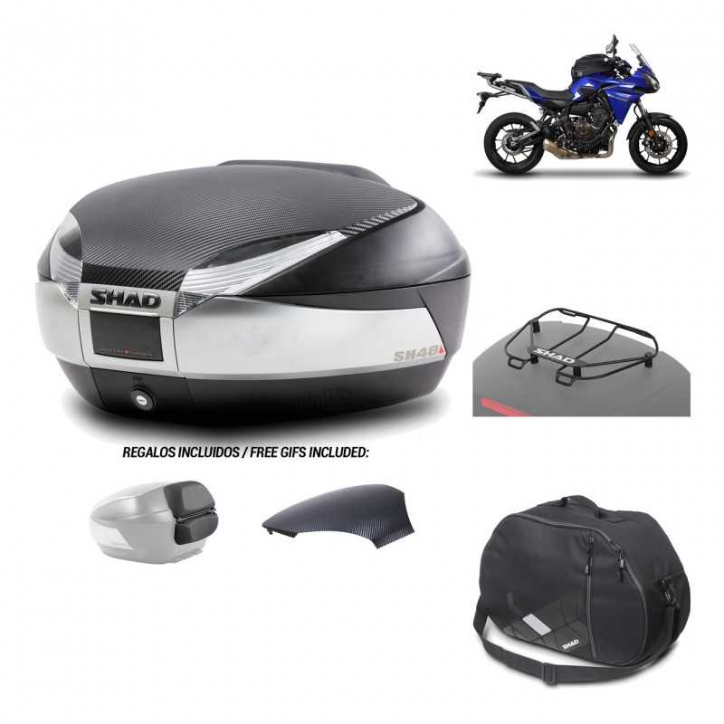 Rear trunk + mounting hardware + accessories  SH48