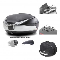 SHAD Baul trasero + herraje montaje accesorios SH48 KIT-180297