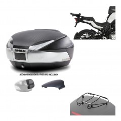 Back trunk + big top fitting + top grid rack  SH48