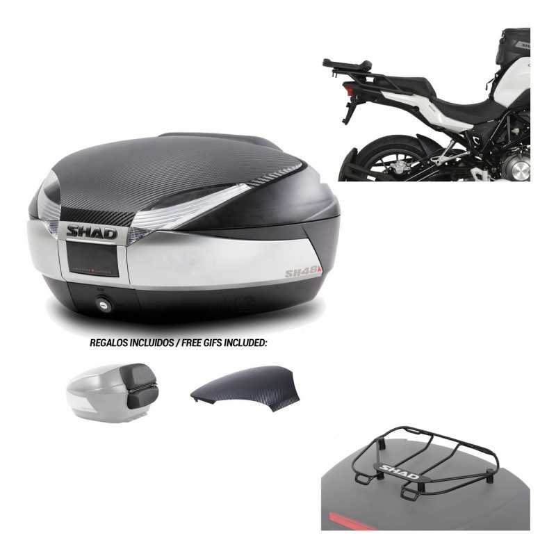 Back trunk + big top fitting + top grid rack  SH48