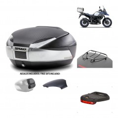 SHAD Baul trasero + herraje montaje accesorios SH48 KIT-180301