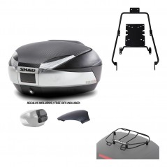 Back trunk + big top fitting + top grid rack  SH48