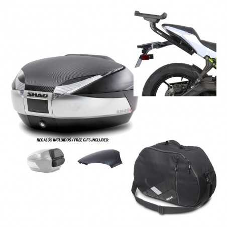 Back trunk + big top fitting + internal bag SH48