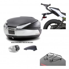 Back trunk + big top fitting + top grid rack  SH48