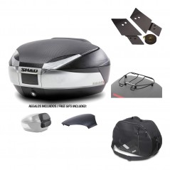 SHAD Baul trasero + herraje montaje accesorios SH48 KIT-180352