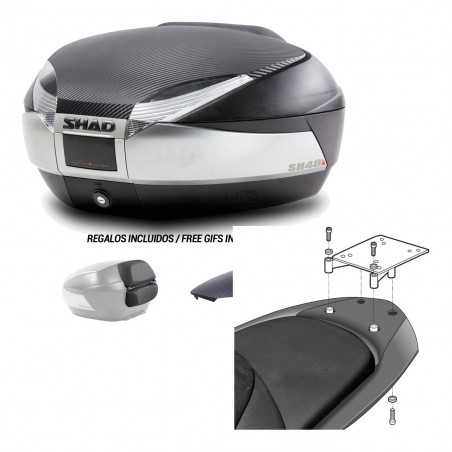SHAD Baul trasero + herraje montaje SH48 KIT-180404