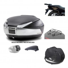 SHAD Baul trasero + herraje montaje accesorios SH48 KIT-180507