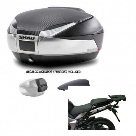 SHAD Baul trasero + herraje montaje SH48 KIT-180207
