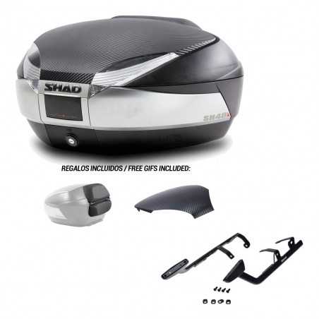 SHAD Baul trasero + herraje montaje SH48 KIT-180509