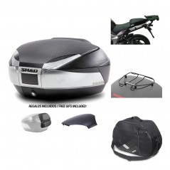 Rear trunk + mounting hardware + accessories  SH48