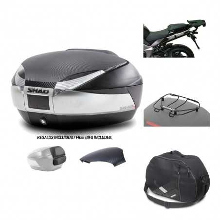 SHAD Baul trasero + herraje montaje accesorios SH48 KIT-180210