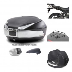 SHAD Baul trasero + herraje montaje accesorios SH48 KIT-180412