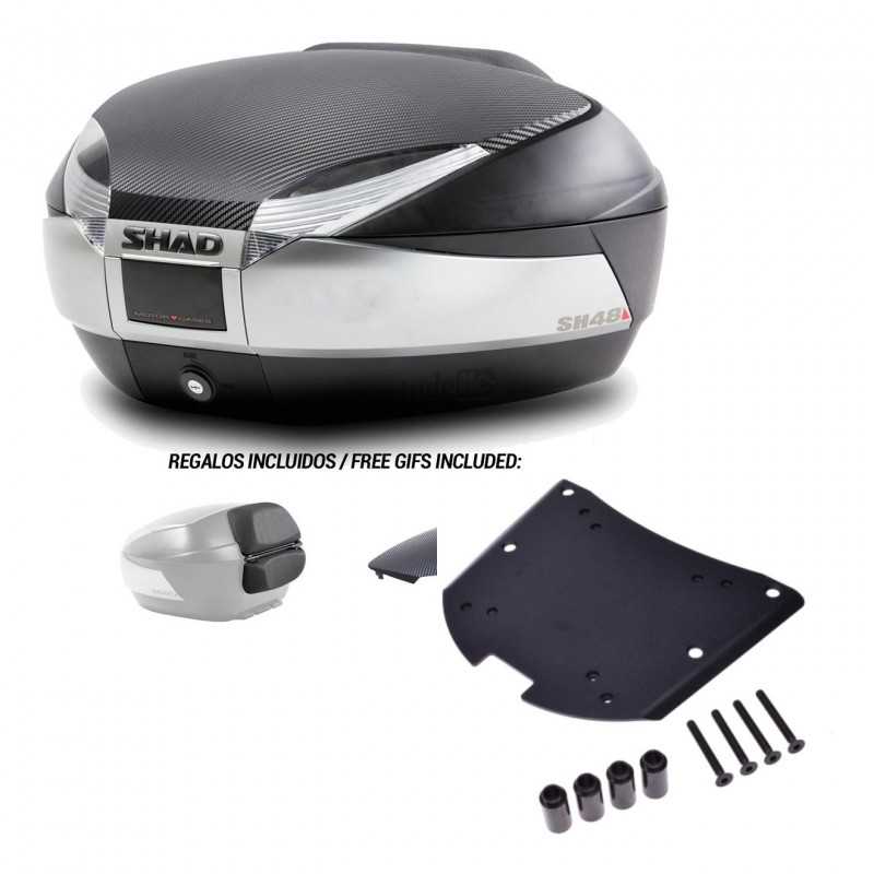 SHAD Baul trasero + herraje montaje SH48 KIT-180314