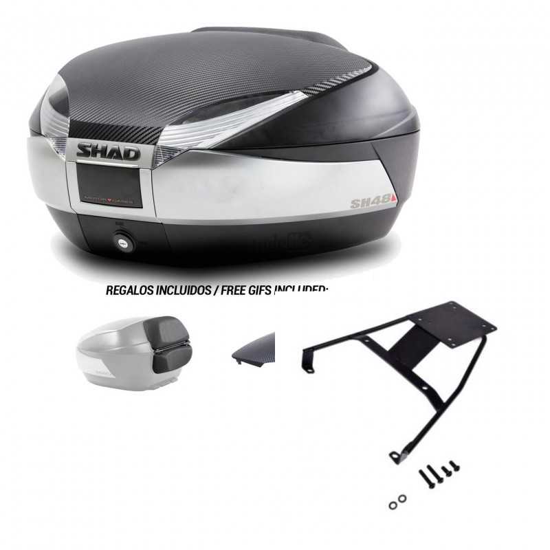 SHAD Baul trasero + herraje montaje SH48 KIT-180414