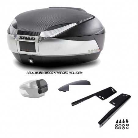 SHAD Baul trasero + herraje montaje SH48 KIT-180514