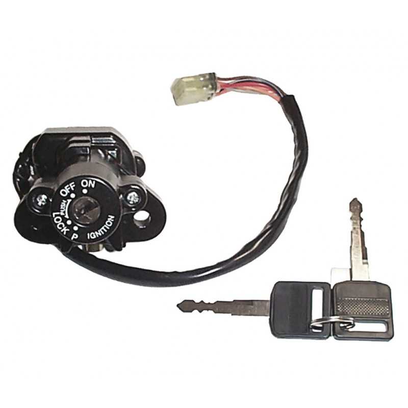 Lock, key contact