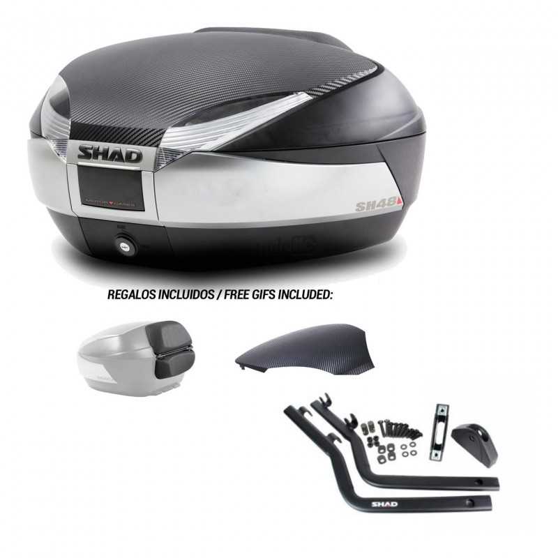 SHAD Baul trasero + herraje montaje SH48 KIT-180217
