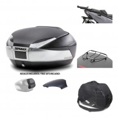 Rear trunk + mounting hardware + accessories  SH48