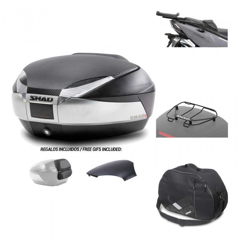 Rear trunk + mounting hardware + accessories  SH48