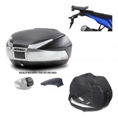 SHAD Baul trasero + herraje montaje bolsa interna SH48 KIT-180920