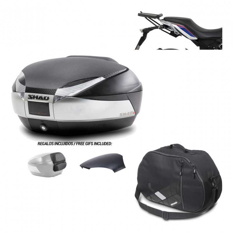 Back trunk + big top fitting + internal bag  SH48