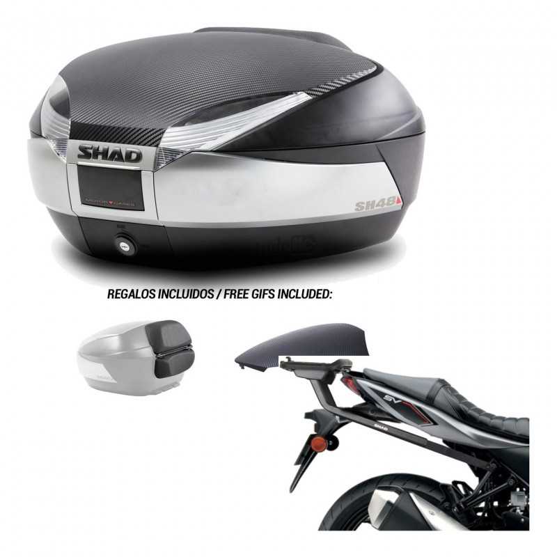SHAD Baul trasero + herraje montaje SH48 KIT-180726