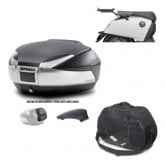 SHAD Baul trasero + herraje montaje bolsa interna SH48 KIT-180976