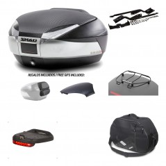 SHAD Baul trasero + herraje montaje accesorios SH48 KIT-180629