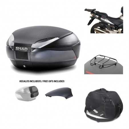 SHAD Baul trasero + herraje montaje accesorios SH48 KIT-181027