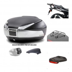 SHAD Baul trasero + herraje montaje accesorios SH48 KIT-180731