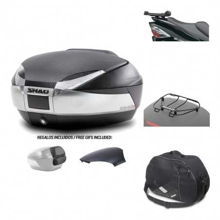 SHAD Baul trasero + herraje montaje accesorios SH48 KIT-180632