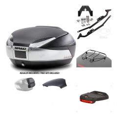 SHAD Baul trasero + herraje montaje accesorios SH48 KIT-180635