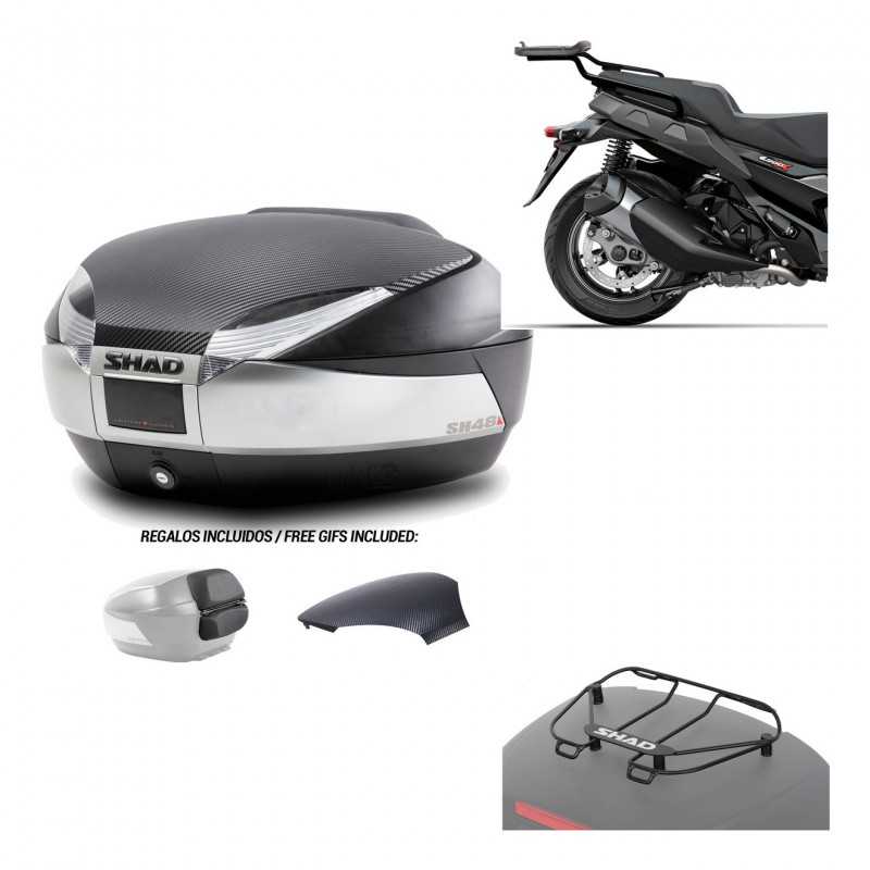Back trunk + big top fitting + top grid rack  SH48