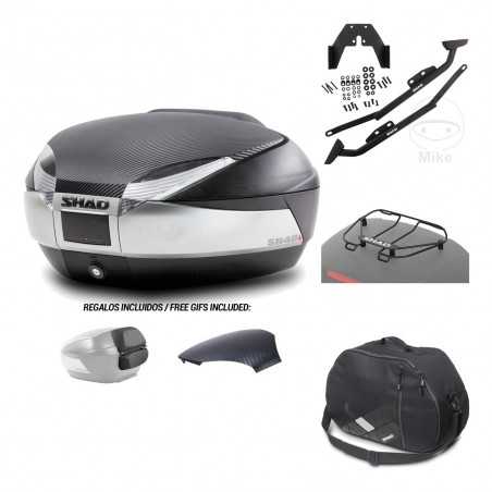 SHAD Baul trasero + herraje montaje accesorios SH48 KIT-180636