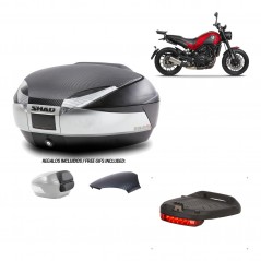 SHAD Baul trasero + herraje montaje luz de freno SH48 KIT-180687