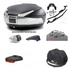 SHAD Baul trasero + herraje montaje accesorios SH48 KIT-180637