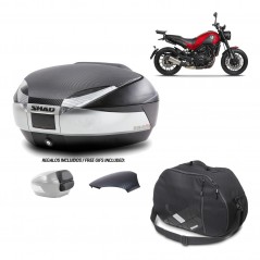 SHAD Baul trasero + herraje montaje bolsa interna SH48 KIT-180688