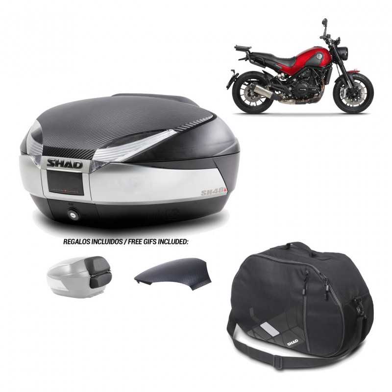 SHAD Baul trasero + herraje montaje bolsa interna SH48 KIT-180688