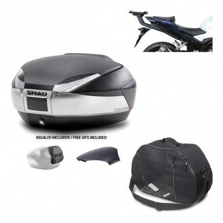 SHAD Baul trasero + herraje montaje bolsa interna SH48 KIT-180784