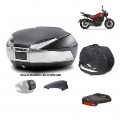 Rear trunk + mounting hardware + accessories  SH48