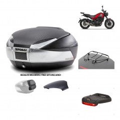 SHAD Baul trasero + herraje montaje accesorios SH48 KIT-180691